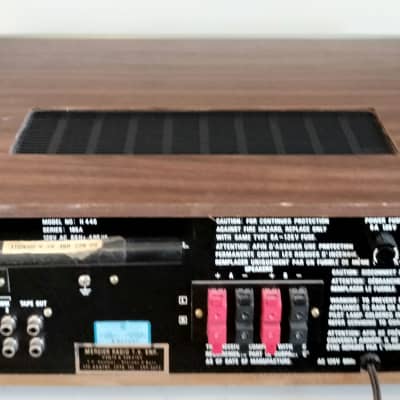 Lloyd's H440 Stereo Receiver 40 watts 1976 Made in Japan image 8