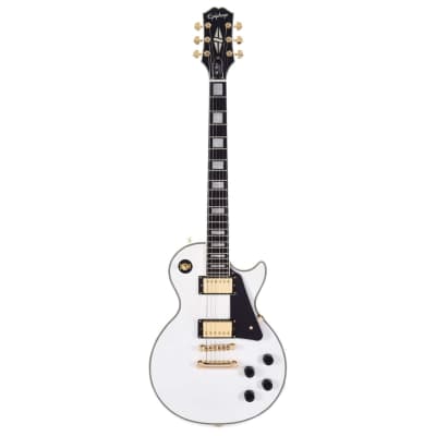 Epiphone Les Paul Custom Electric Guitar - Alpine White for sale