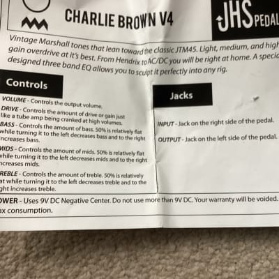 JHS Charlie Brown Overdrive V4 image 8