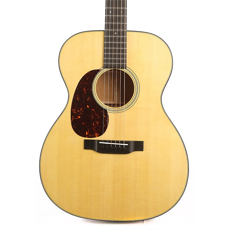 Martin 000-18 Acoustic Guitar Left-Handed Natural 2021 image 1