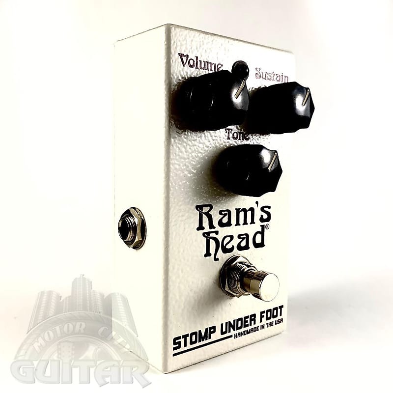Stomp Under Foot Ram's Head (Violet Version) Fuzz Pedal | Reverb