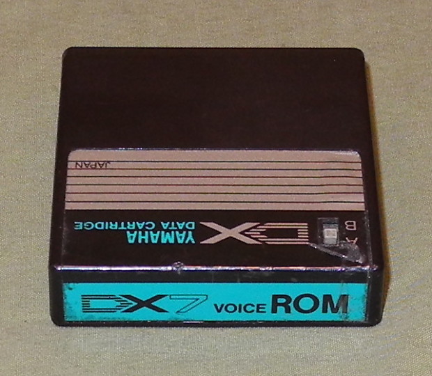 Yamaha DX7 Voice ROM Data Cartridge! VRC-101 Keyboard