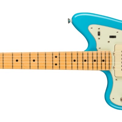 Fender American Professional II Jazzmaster Left-Handed. Maple Fingerboard, Miami Blue image 4