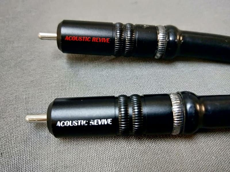 Acoustic Revive RCA-1.0 triple C-FM line cable 1M In Excellent