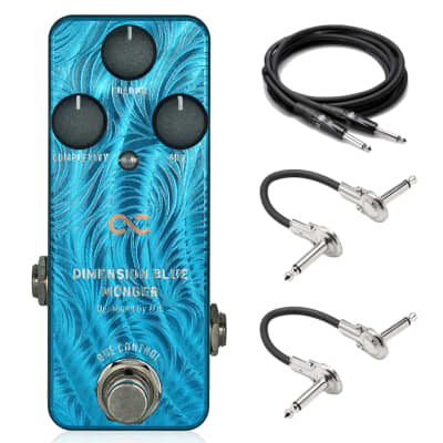 New One Control Dimension Blue Monger Modulation Chorus Guitar