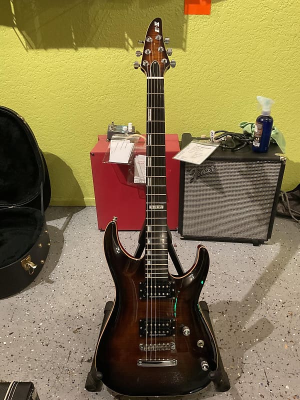 ESP Horizon E-II Guitar w/case image 1