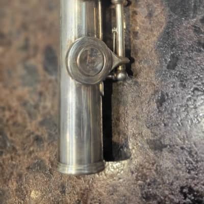Selmer Signet Flute COIN SILVER BODY Vintage image 16