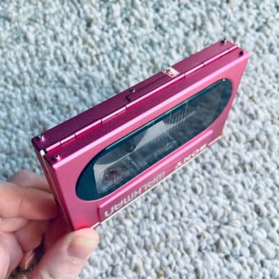 [RARE] Sony WM-20 Walkman Cassette Player, Beautiful Pink Purple ! For  Display or Repair !