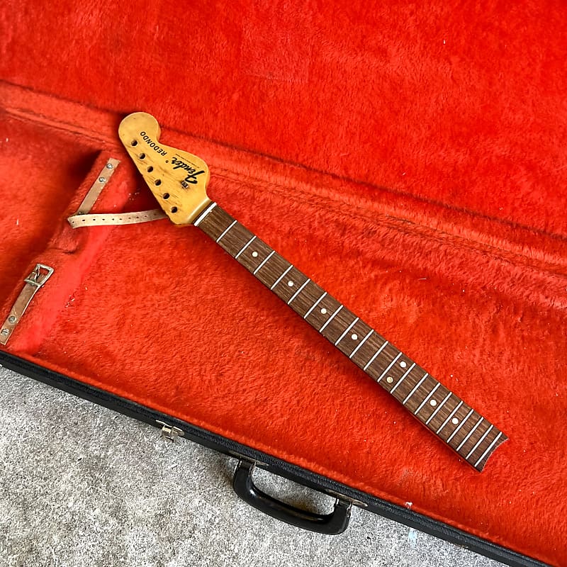 Fender Redondo guitar neck 1966 - Rosewood original vintage USA image 1