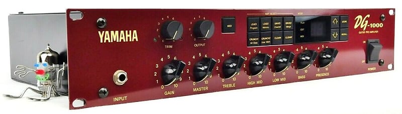 Yamaha DG-1000 Guitar Preamp Motorfader Made in Japan + Top