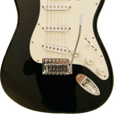 Fernandes LE Strat Style Guitar 2000’s - Gloss Black image 2