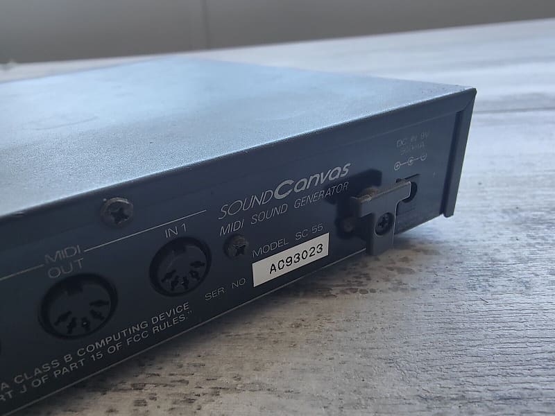 Roland Sc-55 MKII Sc55 Sound Canvas Module Worldwide 170215