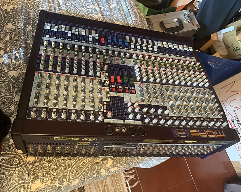 Midas Venice 240 24 Channel mixer made in germany the best analog mixer  ever made! fully made in europe