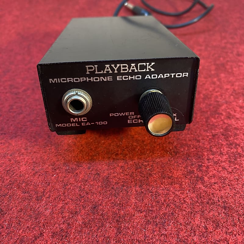 1984 Playback Spring reverb EA100 Awesome pedal sized real Reverb