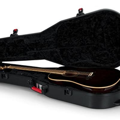 Gator Cases GTSA Series Acoustic Dreadnought Guitar Case with TSA Locking Latch image 1