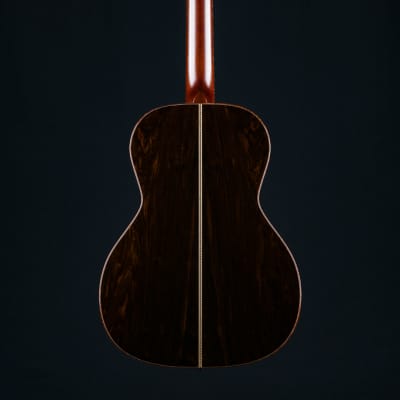 Santa Cruz H13 Custom African Blackwood and Fort Ross Chapel Redwood with Snakewood Inlays NEW image 3