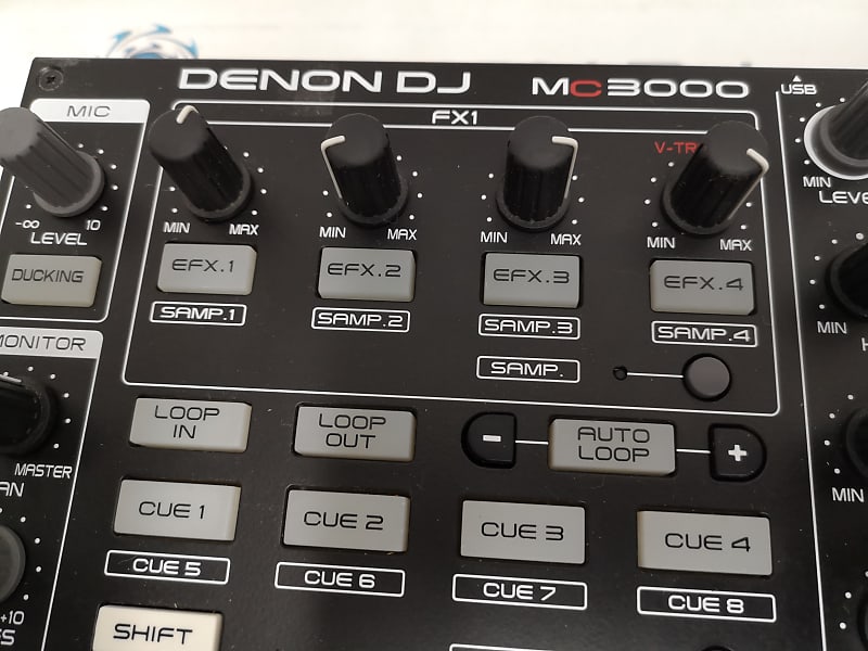 Denon DJ MC3000 DJ Software Controller with Mixer #2385 Good Used