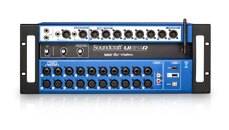 IN STOCK! Soundcraft Ui24R 24-Channel Digital Mixer w/ Wireless Control image 1