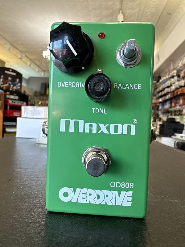 Maxon OD-808 Overdrive 2010s - Green | Reverb