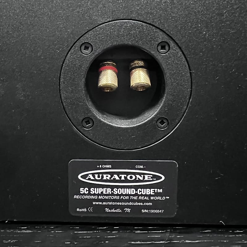 Auratone 5C Passive Super Sound Cubes (Pair) 2020 - Present - Black