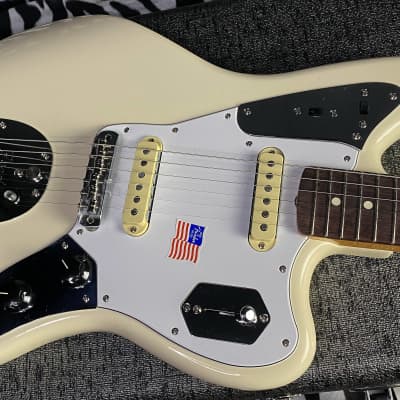 NEW! 2024 Fender Johnny Marr Jaguar Olympic White - Authorized Dealer - In-Stock! G02710 - 8.3lbs for sale