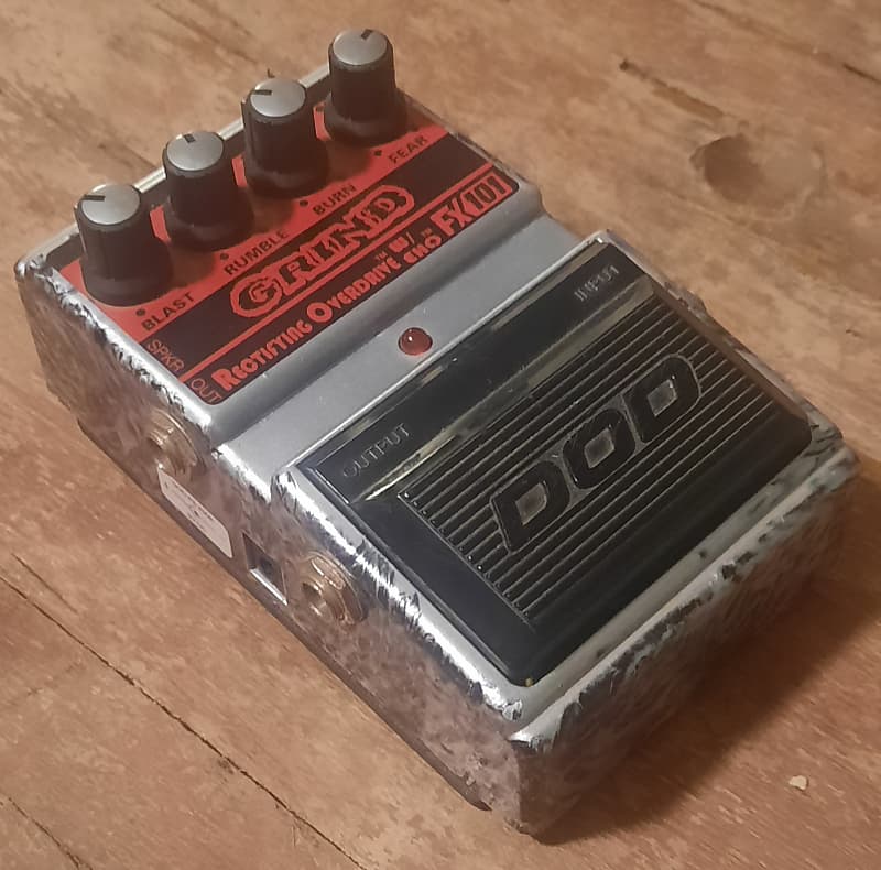 DOD Grind FX101 Rectifying Overdrive Distortion Pedal 1990s