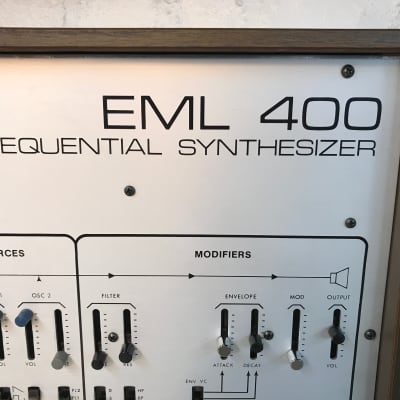 EML 400/401 - Rare 1970s Sequencer & Synth System image 7