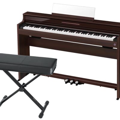 Casio Celviano AP-S450BN Digital Piano - Rosewood + Gator Keyboard Bench