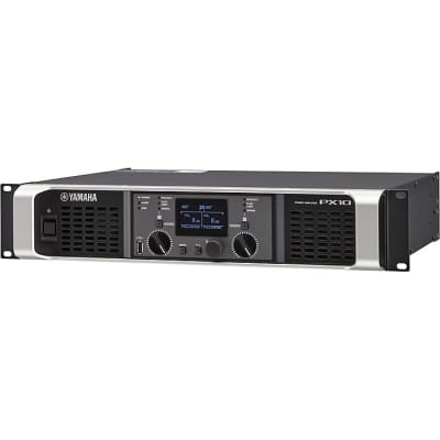 Yamaha PX10 1200W 2-channel Power Amplifier - Black/Silver image 3
