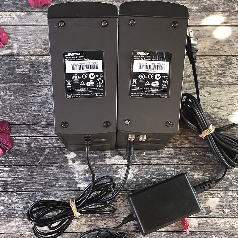 Bose Companion 2 Series III Multimedia Black Speaker System COMPLETE |  TESTED