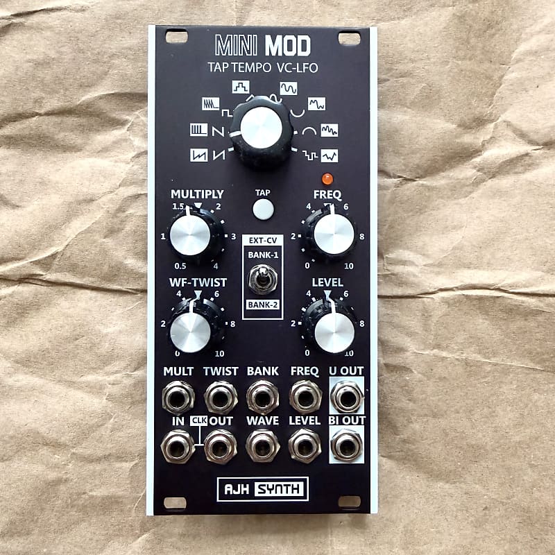 AJH Synth MiniMod Tap Tempo VC-LFO