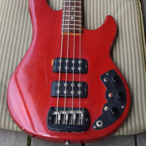 G&L L2000 Bass 1981 Transparent Red - Made in USA image 6