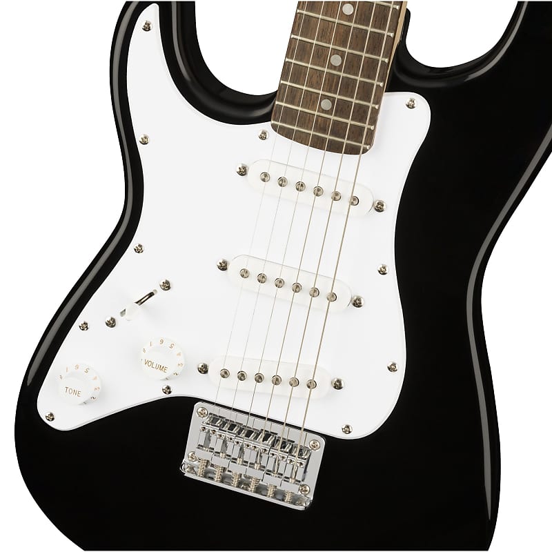 Squier Left-Handed Mini Stratocaster - Black image 1