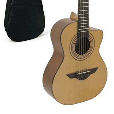 H Jimenez LG3CE El Maestro Electric Cutaway Nylon String Guitar & Gig Bag | NEW Authorized Dealer for sale