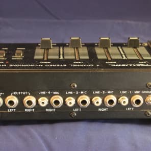 Radio Shack Realistic  4-Channel Stereo Microphone Mixer 32-1105 Early 80's image 8