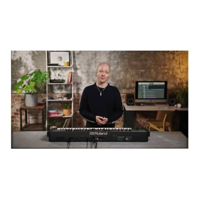 Roland Juno-X Programmable Polyphonic 61-Key Keyboard Synthesizer with High-Resolution Knobs and Sliders, Stereo Speakers and Bluetooth, and USB Memory Port image 7