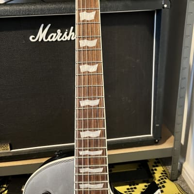 ESP LTD EC-400 Electric Guitar - 2018 - Black Pearl Fade Metallic - w/ TourTech Hard Case - Mint image 4
