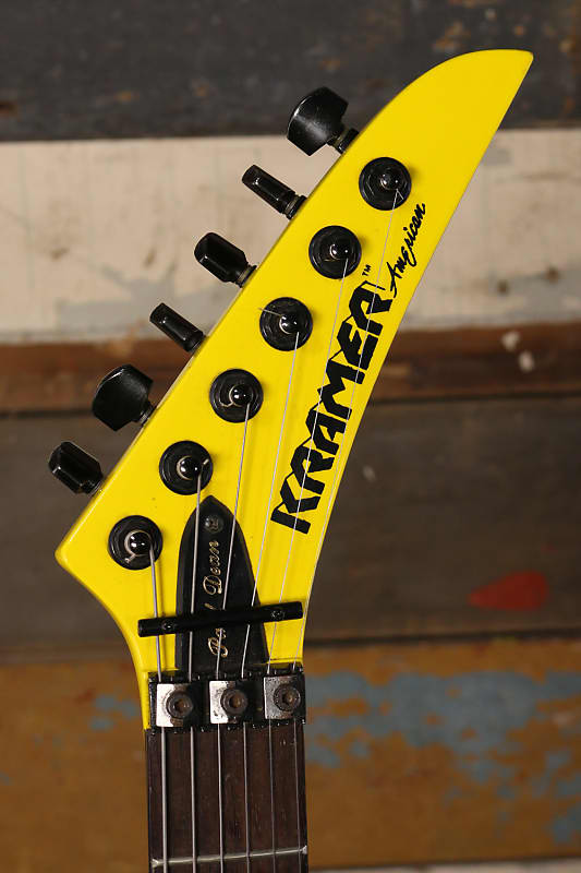 1986 Kramer Paul Dean Signature Harvest Yellow | Reverb