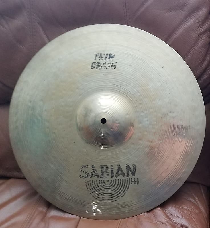 VIDEO: 1980s SABIAN HH 18 inch THIN CRASH (First Generation) Extra