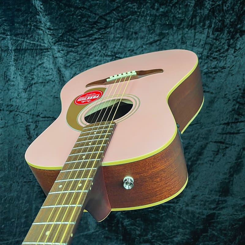 Fender Acoustic Limited Edition Malibu Player Shell Pink