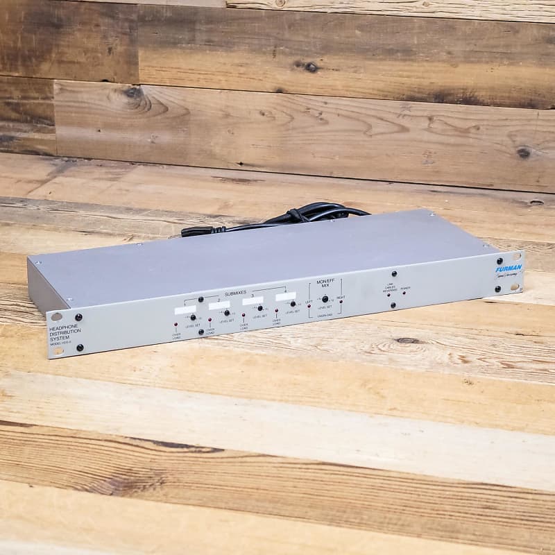 Furman HDS6 Hub Headphone Distribution System Reverb
