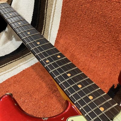 Fender Custom Shop LTD 1962 Stratocaster Heavy Relic Aged Candy Apple Red over 3Tone Sunburst [SN CZ568582] (01/29) image 8