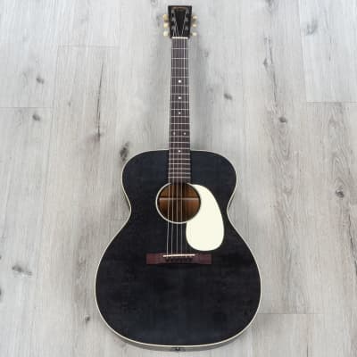 Martin 000-17E Acoustic Electric Guitar, Rosewood Fretboard, Black Smoke image 5