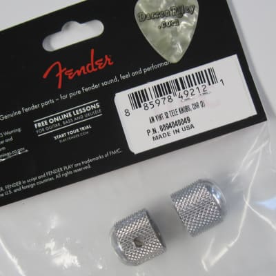 Fender American Vintage 52 Telecaster Knobs USA 0094040049 image 2