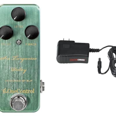 Reverb.com listing, price, conditions, and images for one-control-sea-turquoise-delay