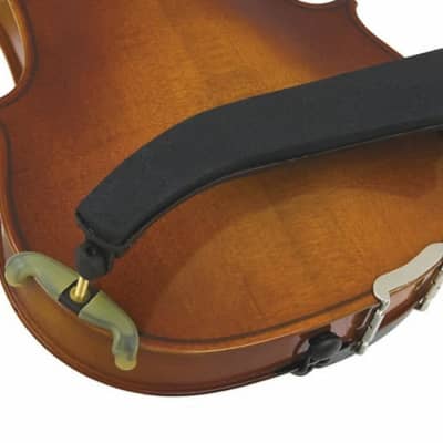 Kun 4/4 Collapsible Fully-Adjustable Comfort Contour-Curve Violin Shoulder Rest Fits 14" Viola image 4