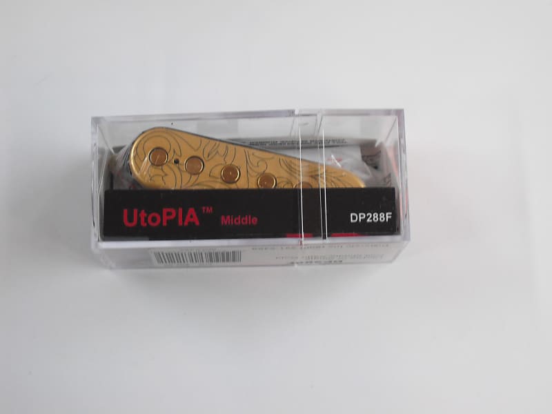 DiMarzio Utopia Middle Single Coil Pick-up Gold DP 288 F image 1