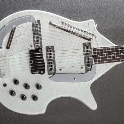 Danelectro Sitar - White Crackle for sale