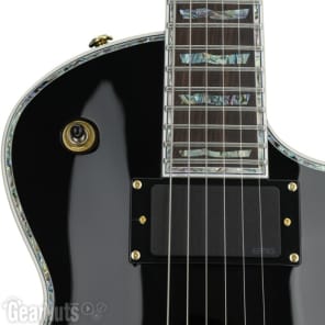 ESP LTD EC-1000 Electric Guitar - Black image 10