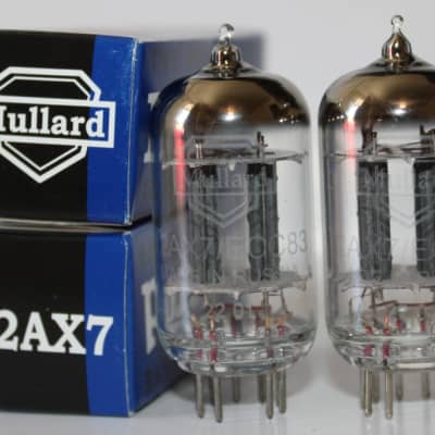 Mullard CV4004/KQDD/K Tubes (12AX7/ECC83) Matched Pair Photo #4069423